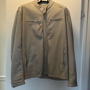 Michael Kors men’s faux leather jacket